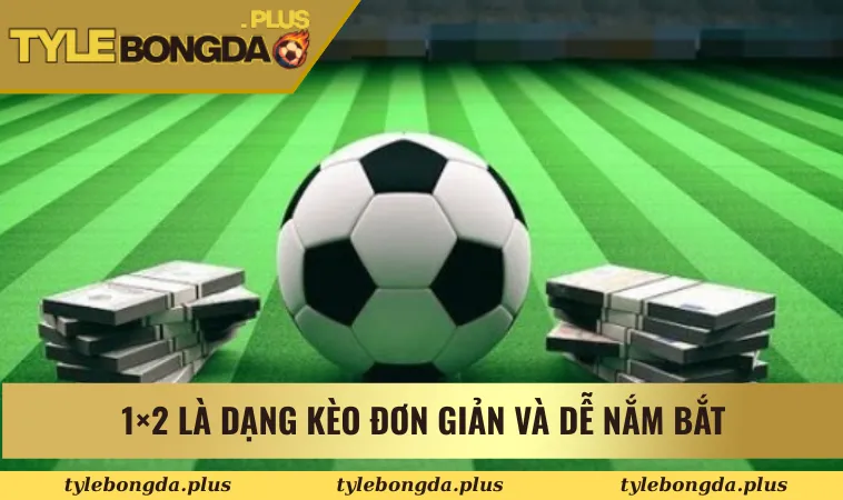 1×2 là dạng kèo đơn giản và dễ nắm bắt