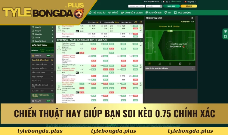 Chiến thuật hay giúp bạn soi kèo cực chuẩn khi chơi