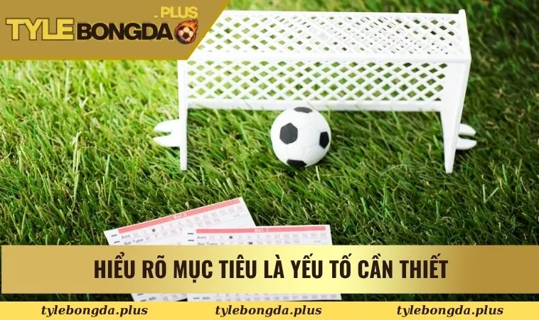 Kèo Tài Xỉu 3 Trái Trong Cá Cược Bóng Đá Bạn Nên Thử 3 Hiểu rõ mục tiêu là yếu tố cần thiết