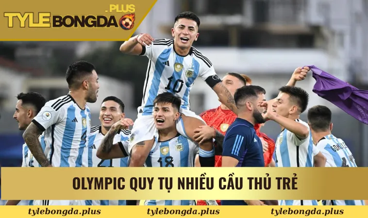 Olympic quy tụ nhiều cầu thủ trẻ