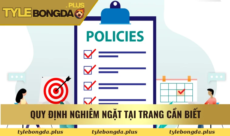 Những quy định nghiêm ngặt tại trang dành cho người đọc