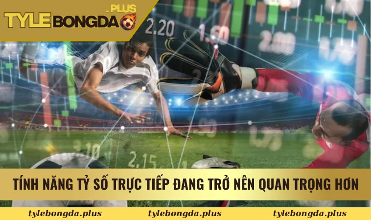 Tính năng Tỷ số trực tiếp đang trở nên quan trọng hơn
