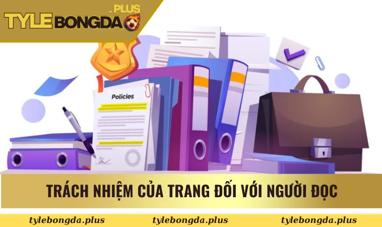 Trách nhiệm của trang đối với người đọc